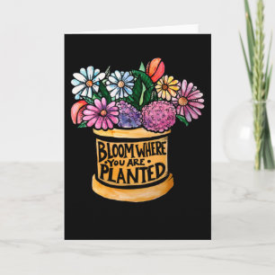 Blut, wo Sie gepflanzt sind Karte