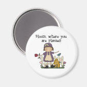 Blut, wo Sie gepflanzt sind Magnet (Vorderseite/Rückseite)