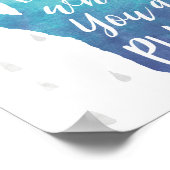 Blut, wo Sie gepflanzt sind Poster (Ecke)