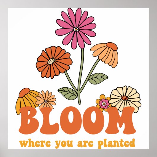 Blut, wo Sie gepflanzt sind Poster (Vorne)