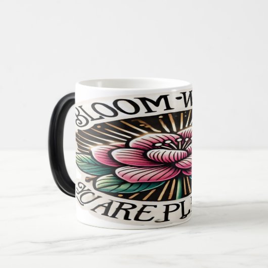 Blut, wo Sie gepflanzt sind Verwandlungstasse (Vorderseite Links)