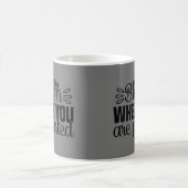 Blut, wo Sie gepflanzt werden Kaffeetasse (Mittel)