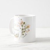 Blut, wo Sie Personalisiert gepflanzt werden Kaffeetasse (Vorderseite Links)