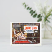 BLUTBAD POSTCARD POSTKARTE (Stehend Vorderseite)