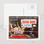BLUTBAD POSTCARD POSTKARTE (Vorne/Hinten)