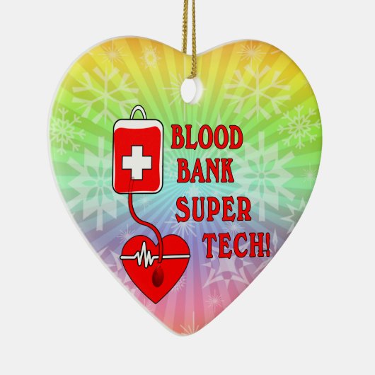 BLUTBANK-SUPER-TECH KERAMIK ORNAMENT (Rechts)