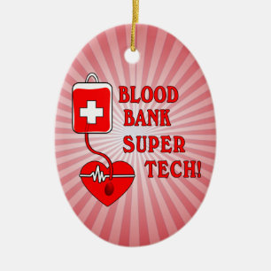 BLUTBANK-SUPER-TECH KERAMIK ORNAMENT