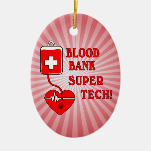 BLUTBANK-SUPER-TECH KERAMIK ORNAMENT (Vorne)