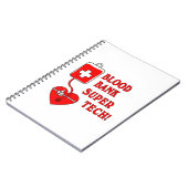 BLUTBANK-SUPERTechnologie Notizblock (Linke Seite)