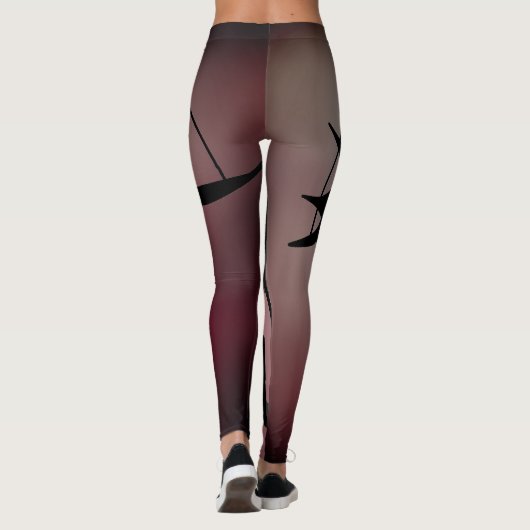 Blutbild Leggings (Rückseite)