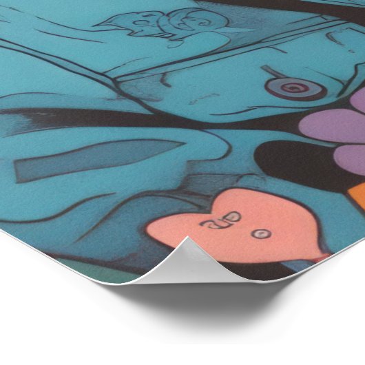 Blutbild Poster (Ecke)