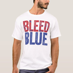 Blutblau T-Shirt