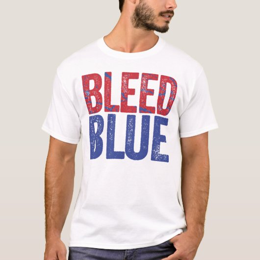 Blutblau T-Shirt (Vorderseite)