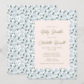 Blutblutsprinkle in der Haut Einladung (Vorne/Hinten)