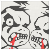 Blutdemon Halloween-Stoff Stoff (Nahaufnahme)