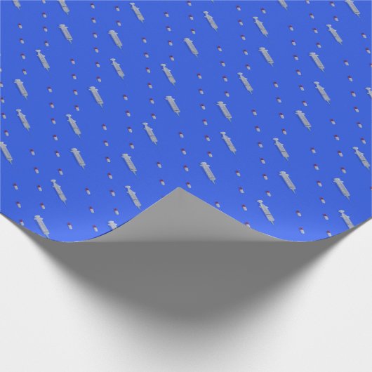 BLUTDRUCK-GESCHENK-VERPACKUNG GESCHENKPAPIER (Ecke)