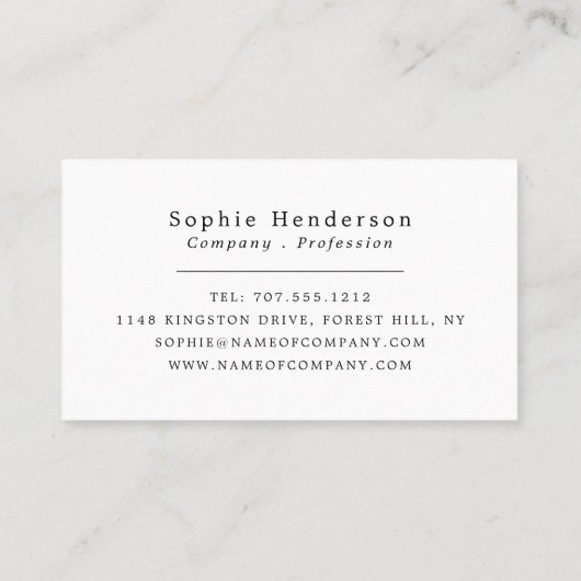 Blutdruck, medizinisch Beruflich, Krankenversicher Visitenkarte (Rückseite)