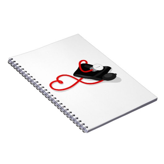 Blutdruckabfall Notizblock (Rechte Seite)