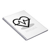 Blutdruckprotokoll Notizblock (Rechte Seite)