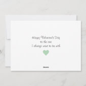 Blutdrucksenkung und rosa Raute (rosa) Feiertagskarte (Rückseite)