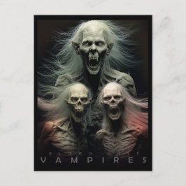 Blutdurst - Vampire Postkarte