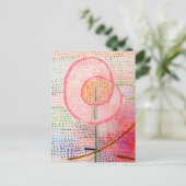 Blüte (1934) von Paul Klee - Abstrakte Kunst Postkarte (Stehend Vorderseite)