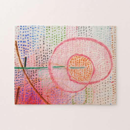 Blüte (1934) von Paul Klee - Abstrakte Kunst Puzzle (Horizontal)