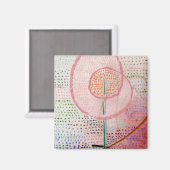 Blüte (1934) von paul klee magnet (Vorderseite/Rückseite)