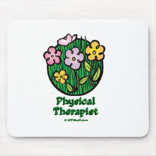 Blüte 1 Pint Mousepad (Vorne)