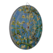 Blüte Almond Tree von Vincent van Gogh Dartscheibe (Vorderseite Links)