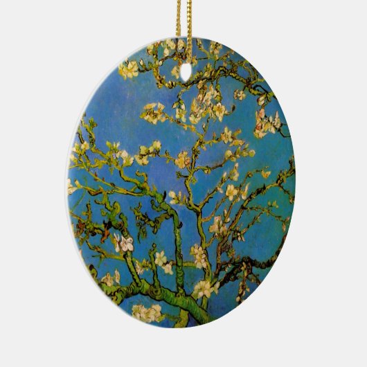 Blüte Almond Tree von Vincent van Gogh Keramik Ornament (Rechts)