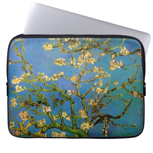 Blüte Almond Tree von Vincent van Gogh Laptopschutzhülle (Vorderseite)