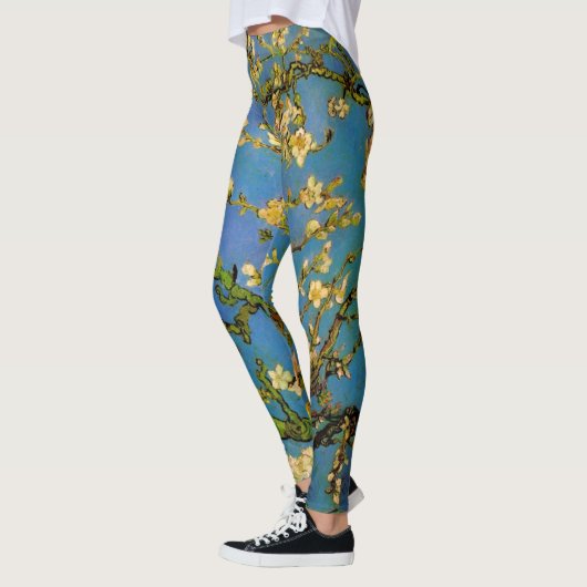 Blüte Almond Tree von Vincent van Gogh Leggings (Links)