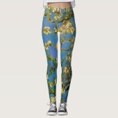 Blüte Almond Tree von Vincent van Gogh Leggings (Vorderseite)