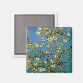 Blüte Almond Tree von Vincent van Gogh Magnet (Vorderseite/Rückseite)
