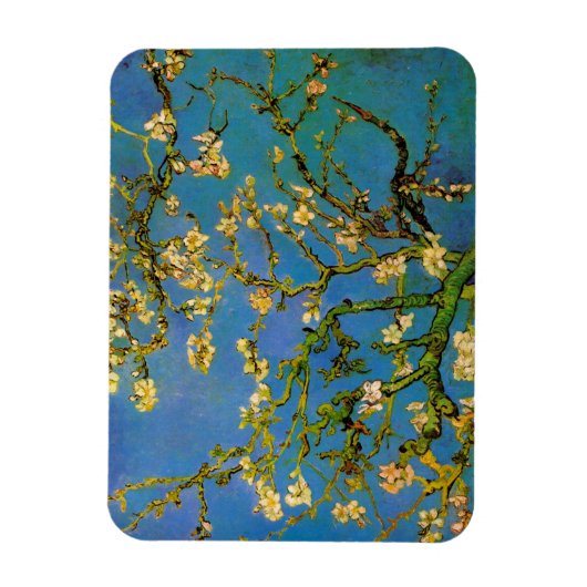 Blüte Almond Tree von Vincent van Gogh Magnet (Vertikal)