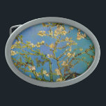 Blüte Almond Tree von Vincent van Gogh Ovale Gürtelschnalle<br><div class="desc">Blühender Almond Tree von Vincent van Gogh ist ein Vintager Post-Impressionismus der bildenden Kunst mit blühenden Blume an den Ästen eines Mandelbaumes in einem Garten. Der blaue Himmel ist im Hintergrund. Über den Künstler: Vincent Willem van Gogh (1853-1890) war einer der berühmtesten postimpressionistischen Maler seiner Zeit. Seine Arbeit war besonders...</div>