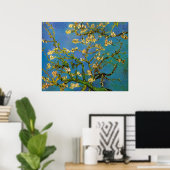Blüte Almond Tree von Vincent van Gogh Poster (Heimbüro)