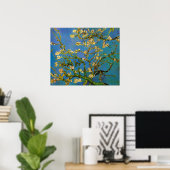 Blüte Almond Tree von Vincent van Gogh Poster (Heimbüro)
