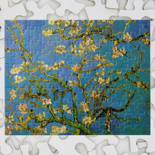 Blüte Almond Tree von Vincent van Gogh Puzzle