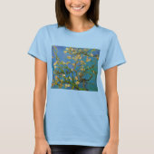 Blüte Almond Tree von Vincent van Gogh T-Shirt (Vorderseite)