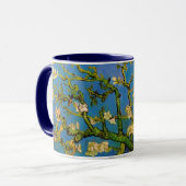 Blüte Almond Tree von Vincent van Gogh Tasse (Vorderseite Links)