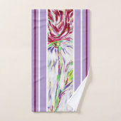Blüte Badhandtuch Set (Handtuch)