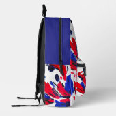 Blüte Bedruckter Rucksack (Links)