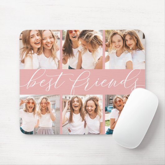 Blüte | Best Friends Foto Collage Mousepad (Mit Mouse)