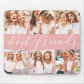 Blüte | Best Friends Foto Collage Mousepad (Vorne)