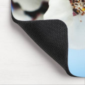 Blüte bewölkt Mousepad (Ecke)