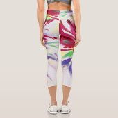 Blüte Capri Leggings (Rückseite)