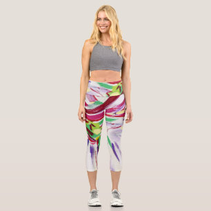 Blüte Capri Leggings