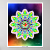 Blüte des Schaffens Poster (Vorne)